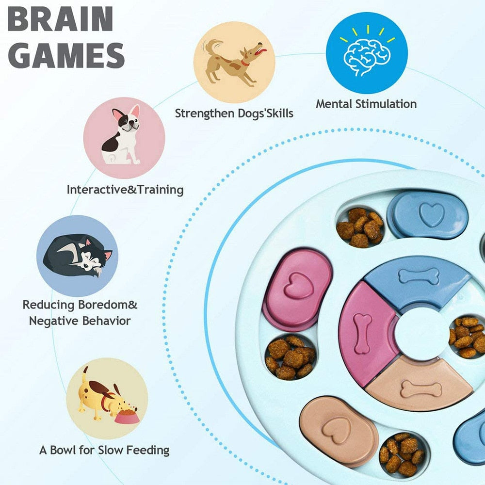 Interactive Dog Puzzle and Feeder