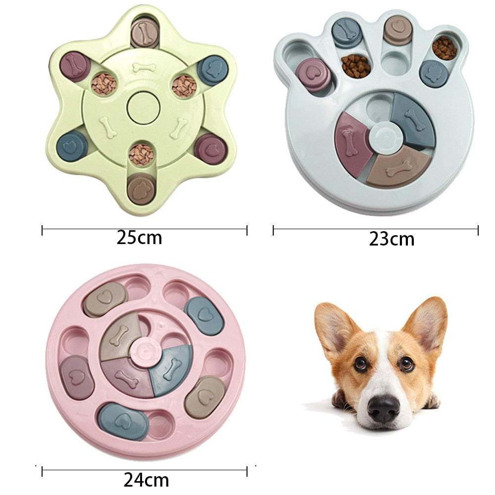 Interactive Dog Puzzle and Feeder