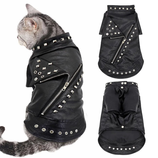 Leather Pet Jacket