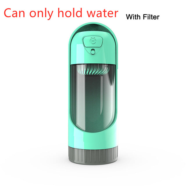 Water Bottle & Snack Holder - Green